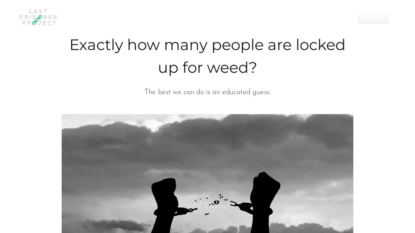 Exactly How Many People Are Locked Up For Weed? - Last Prisoner Project